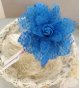 Diadema flores organza