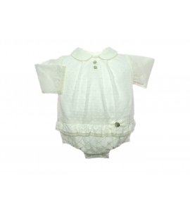 Body pelele plumetti crudo UNISEX