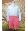 Conjunto niño m/l lino coral