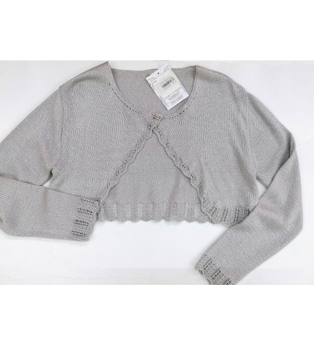 Chaqueta perle brillo GRIS