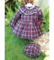 Vestido cuadros escoces + coulotte