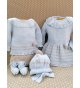 Conjunto 4 piezas lana