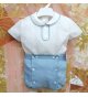 Conjunto bebe lino bombacho