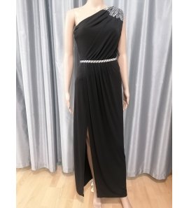 Vestido mujer exclusivo largo negro