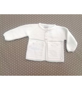 Chaqueta lana niño BEIGE