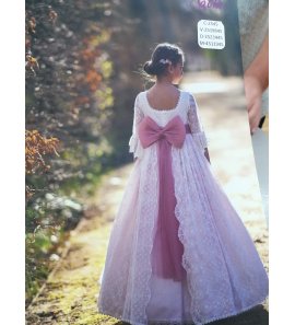 VESTIDO COMUNIÓN DESMONTABLE mono corto falda