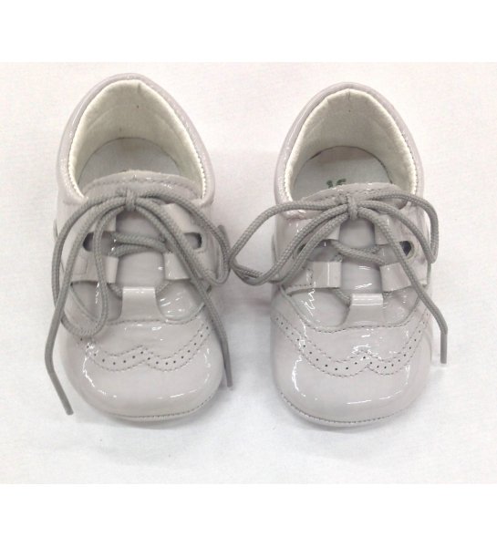 Zapato charol gris - Arca Boutique Infantil-Juvenil