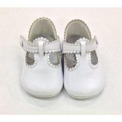 Zapato nacar blanco