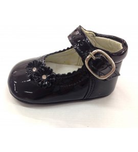 Zapato charol negro