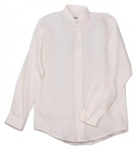 Camisa lino c/mao BLANCA 