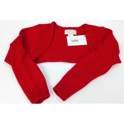 Chaqueta torera lana ROJA