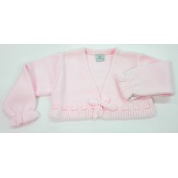 Chaqueta lana lazo ROSA