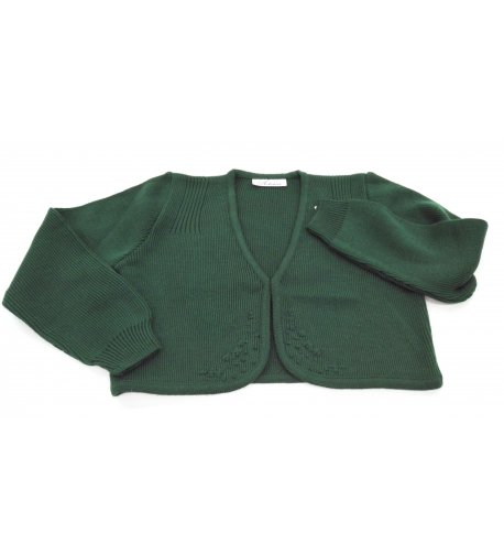 Chaqueta lana VERDE Boutique Infantil-Juvenil