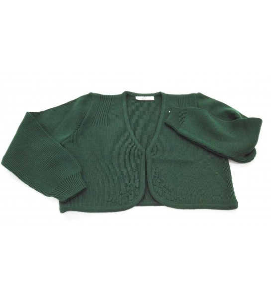 Chaqueta lana VERDE Boutique Infantil-Juvenil