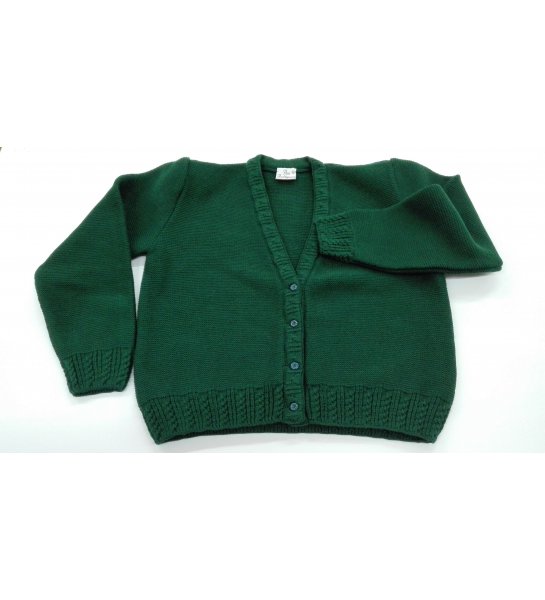 Espera un minuto Sistemáticamente Mezclado Chaqueta lana VERDE BOTELLA - Arca Boutique Infantil-Juvenil