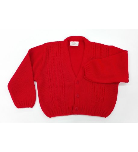 Chaqueta perle niño ROJA