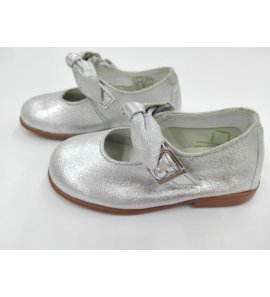 Zapato plata lazo