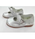 Zapato plata lazo