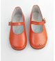 Zapato nacar naranja