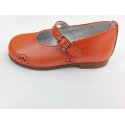 Zapato nacar naranja