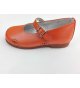 Zapato nacar naranja