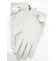 Guantes blanco roto