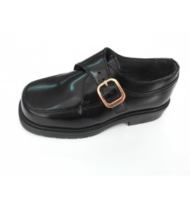 Zapato hebilla PIEL NEGRO