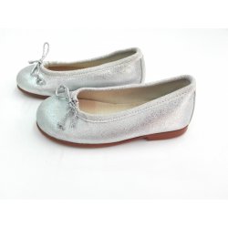 Zapato BAILARINA PLATA metal