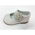Zapato merceditas flor