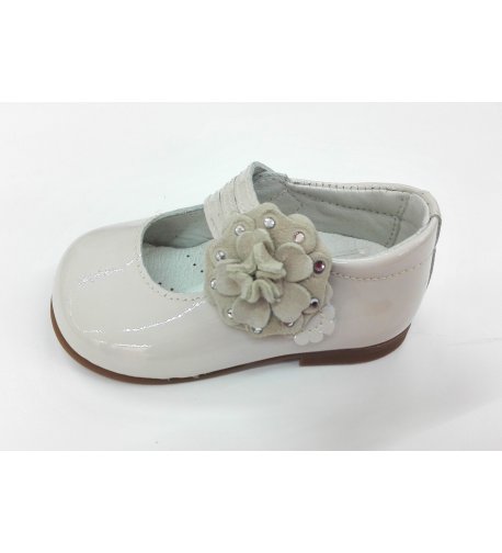 Zapato merceditas flor