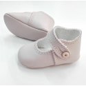 Zapato BEBE piel BOTÓN