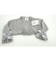 Chaqueta brillo m/f lazos