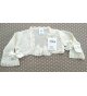 Chaqueta brillo m/f lazos