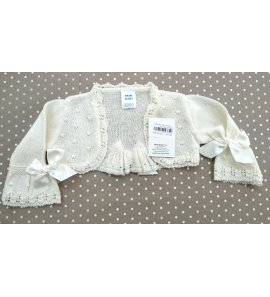 Chaqueta brillo m/f lazos