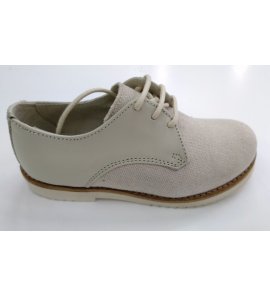 Zapato niño LINO-PIEL BEIGE