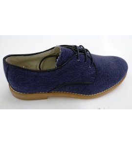 Zapato blucher piqué MARINO