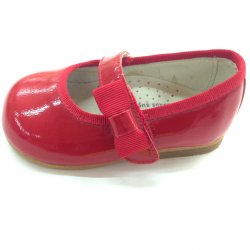 Zapato niña CHAROL ROJO