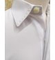 Camisa seda BLANCA bordada